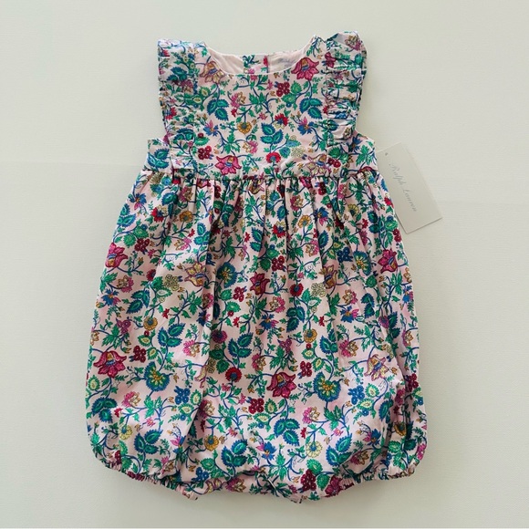 Ralph Lauren Other - Ralph Lauren 3 9 Months Baby Girl Pink Floral Romper NWT